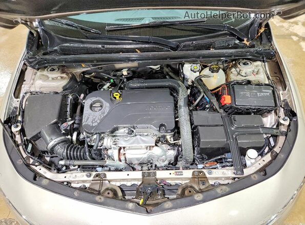 1G1ZD5ST2SF138583 2025 CHEVROLET MALIBU Золотой Вид задней части салона