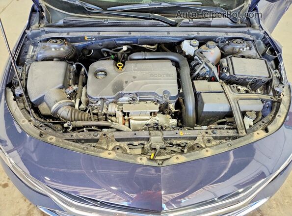 1G1ZD5ST2SF148126 2025 CHEVROLET MALIBU Blue Widok wnętrza z tyłu