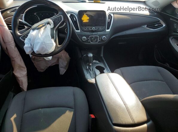 1G1ZD5ST3JF121869 2018 CHEVROLET MALIBU Blue Widok deski rozdzielczej