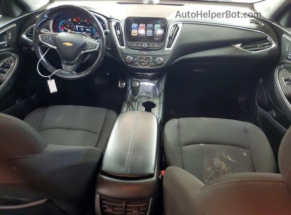 1G1ZD5ST3JF175091 2018 CHEVROLET MALIBU Черный Вид панели приборов