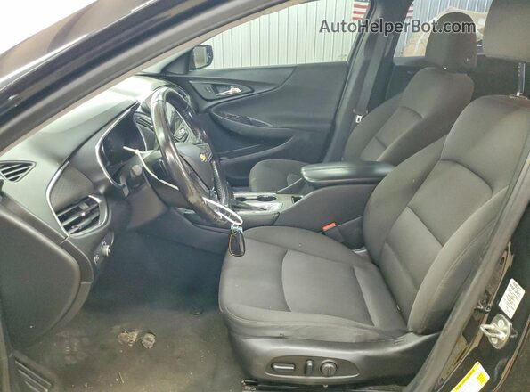 1G1ZD5ST3JF175091 2018 CHEVROLET MALIBU Черный Вид салона спереди