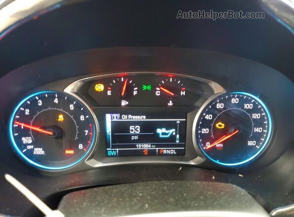 1G1ZD5ST3JF175091 2018 CHEVROLET MALIBU Черный Вид щитка приборов