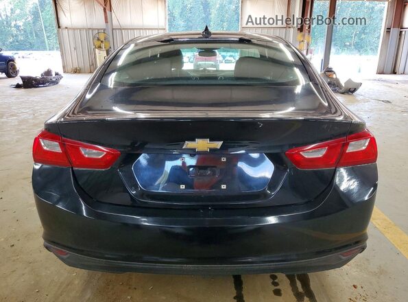 1G1ZD5ST3JF175091 2018 CHEVROLET MALIBU Черный Вид сзади