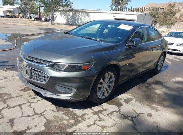 1G1ZD5ST3JF178220 2018 CHEVROLET MALIBU Серый Передняя левая четверть