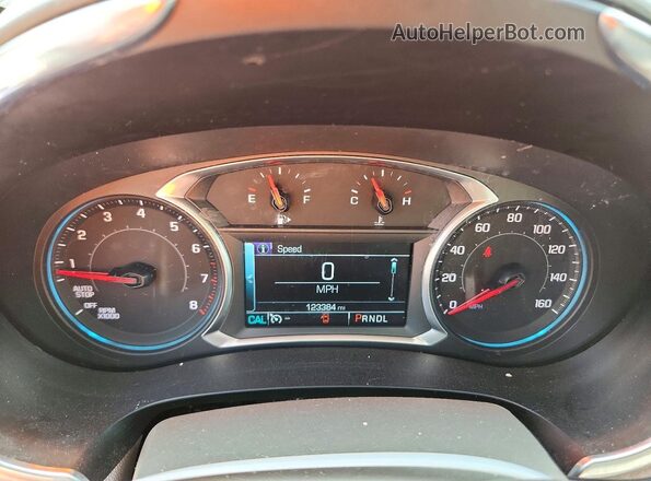 1G1ZD5ST3JF232664 2018 CHEVROLET MALIBU Красный Вид щитка приборов