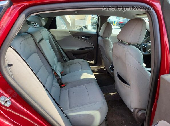 1G1ZD5ST3JF232664 2018 CHEVROLET MALIBU Красный Вид задних сидений