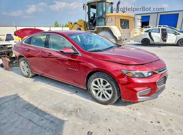 1G1ZD5ST3JF232664 2018 CHEVROLET MALIBU Красный Передняя правая четверть
