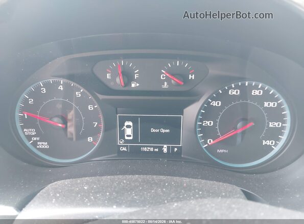 1G1ZD5ST3JF249786 2018 CHEVROLET MALIBU Silver Vista de los asientos traseros