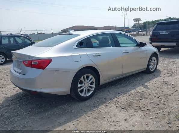 1G1ZD5ST3JF249786 2018 CHEVROLET MALIBU Silver Trasero derecho