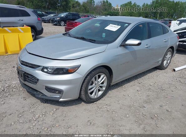 1G1ZD5ST3JF249786 2018 CHEVROLET MALIBU Silver Vista tres cuartos delantera izquierda