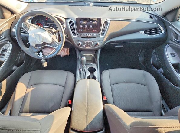 1G1ZD5ST3KF113451 2019 CHEVROLET MALIBU Белый Вид панели приборов
