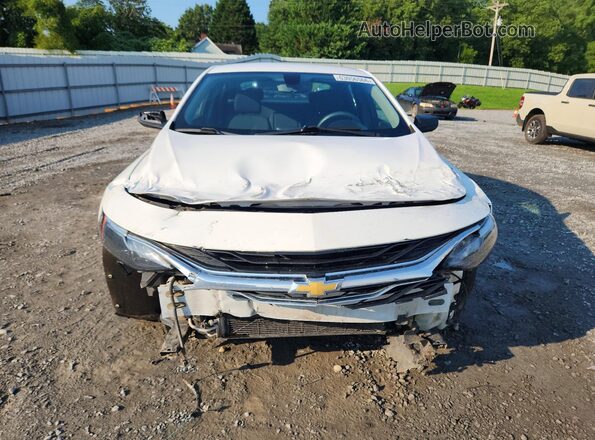 1G1ZD5ST3KF113451 2019 CHEVROLET MALIBU Белый Вид спереди