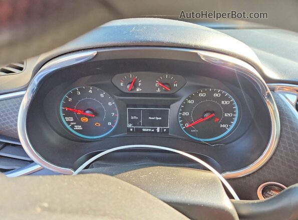 1G1ZD5ST3KF113451 2019 CHEVROLET MALIBU Белый Вид щитка приборов