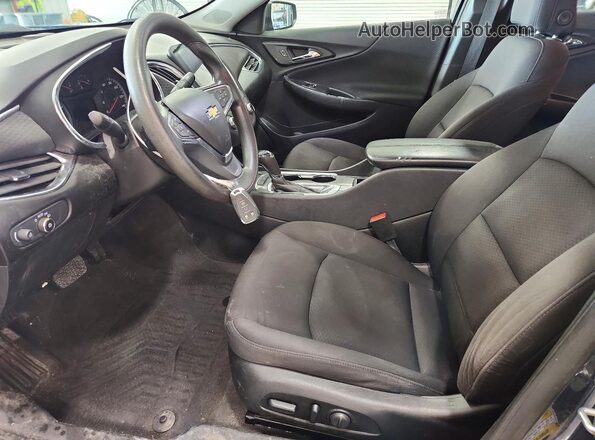 1G1ZD5ST3KF113806 2019 CHEVROLET MALIBU Blue Вид салону спереду
