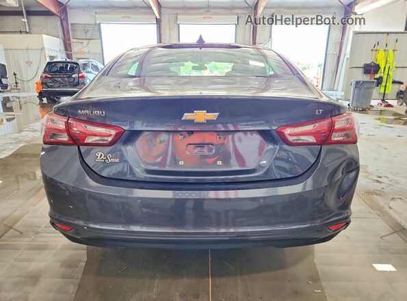 1G1ZD5ST3KF113806 2019 CHEVROLET MALIBU Blue Вид ззаду