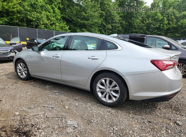 1G1ZD5ST3KF129651 2019 CHEVROLET MALIBU Silver Trasero izquierdo