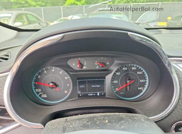 1G1ZD5ST3KF129651 2019 CHEVROLET MALIBU Silver Vista del cuadro de instrumentos