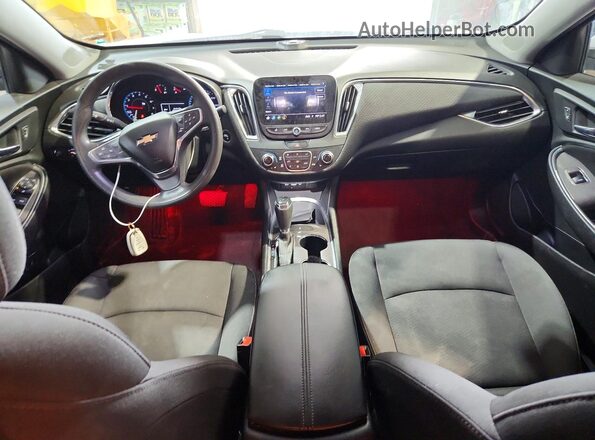 1G1ZD5ST3KF215400 2019 CHEVROLET MALIBU White Vista del salpicadero