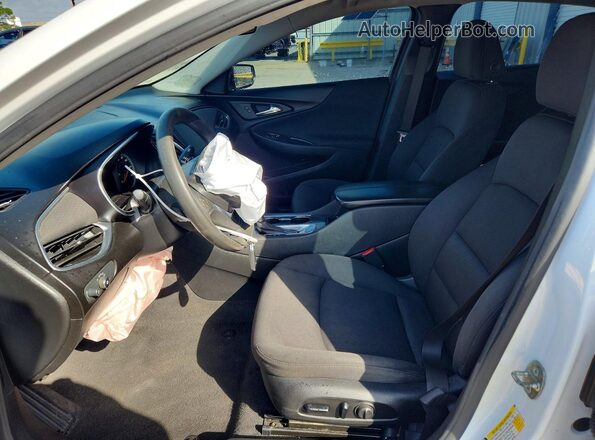 1G1ZD5ST3LF043824 2020 CHEVROLET MALIBU Белый Вид салона спереди