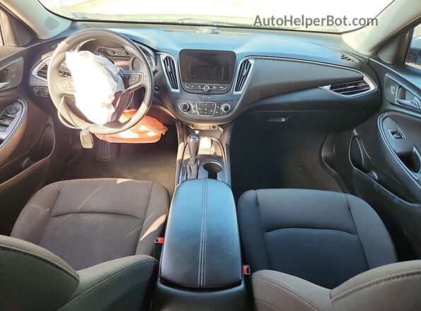 1G1ZD5ST3LF043824 2020 CHEVROLET MALIBU Белый Вид панели приборов