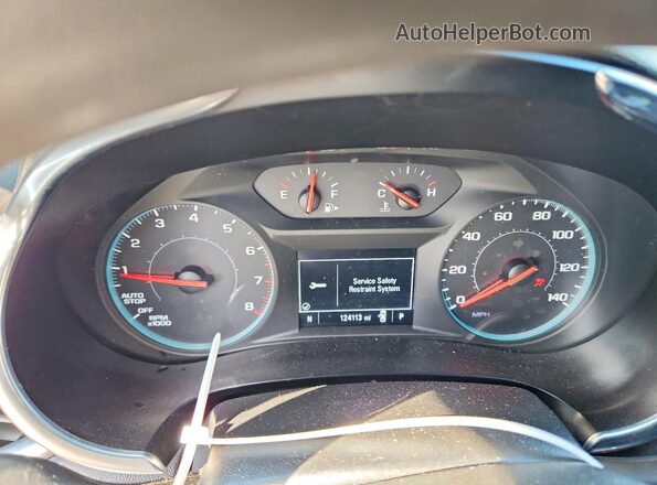 1G1ZD5ST3LF043824 2020 CHEVROLET MALIBU Белый Вид щитка приборов