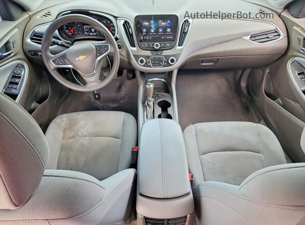1G1ZD5ST3LF055472 2020 CHEVROLET MALIBU Burgundy Вид панелі приладів