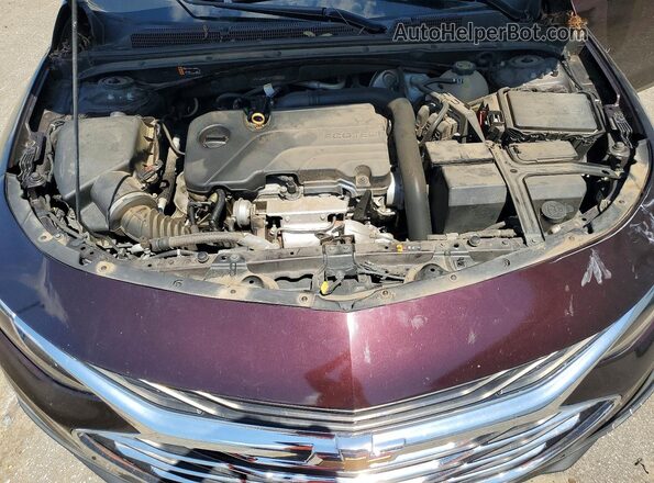 1G1ZD5ST3LF089296 2020 CHEVROLET MALIBU Бордовый Вид задней части салона