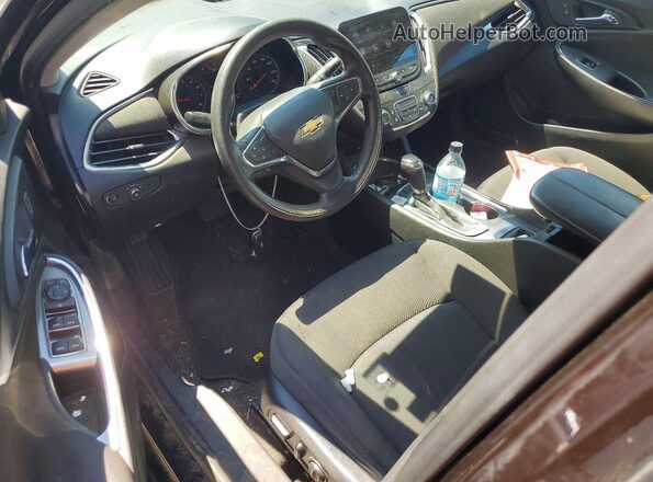 1G1ZD5ST3LF089296 2020 CHEVROLET MALIBU Бордовый Вид панели приборов