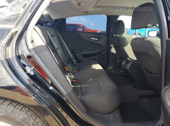 1G1ZD5ST3LF090111 2020 CHEVROLET MALIBU Black უკანა სავარძლების ხედი