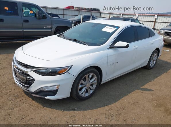 1G1ZD5ST3LF094420 2020 CHEVROLET MALIBU Белый Передняя левая четверть