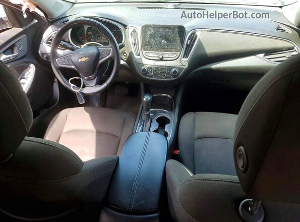 1G1ZD5ST3LF123849 2020 CHEVROLET MALIBU Silver Առջևի վահանակի տեսք