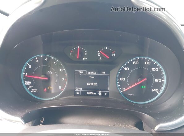 1G1ZD5ST3LF124113 2020 CHEVROLET MALIBU White Вид задніх сидінь