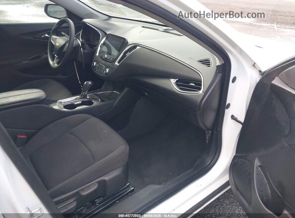 1G1ZD5ST3LF124113 2020 CHEVROLET MALIBU White Вид салону спереду