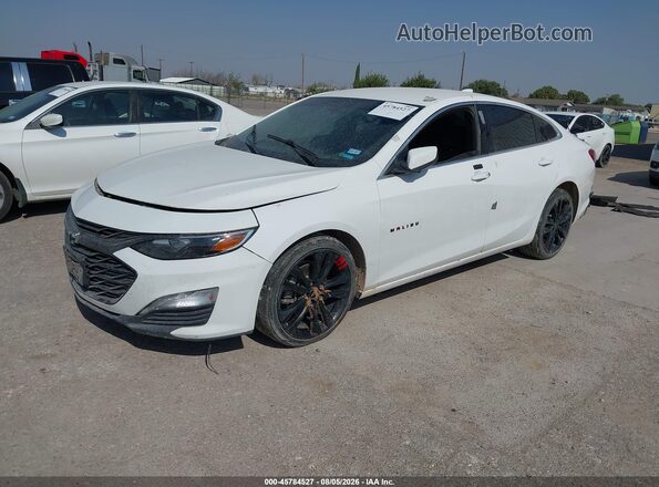 1G1ZD5ST3LF154468 2020 CHEVROLET MALIBU Белый Передняя левая четверть