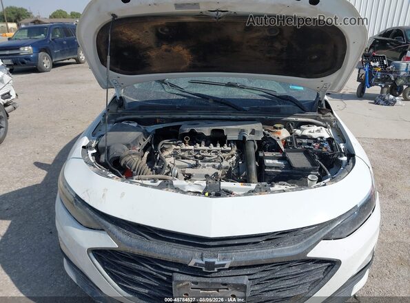 1G1ZD5ST3LF154468 2020 CHEVROLET MALIBU Белый Вид сзади
