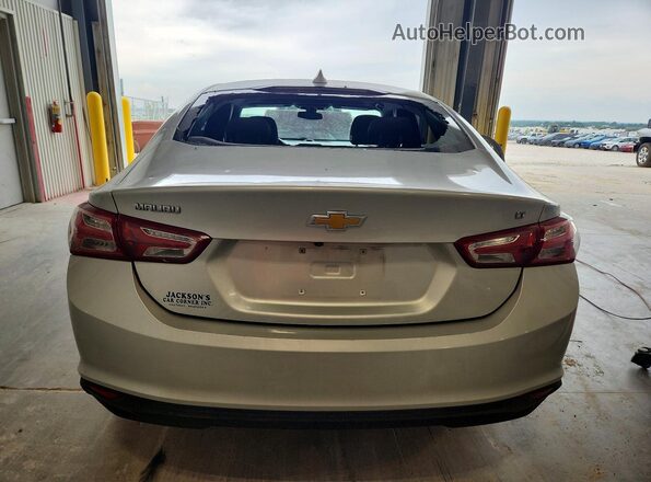 1G1ZD5ST3MF007357 2021 CHEVROLET MALIBU Silver უკანა ხედი