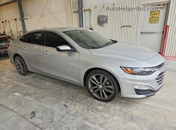 1G1ZD5ST3MF007357 2021 CHEVROLET MALIBU Silver წინა მარჯვენა