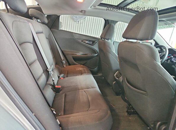 1G1ZD5ST3MF007357 2021 CHEVROLET MALIBU Silver უკანა სავარძლების ხედი