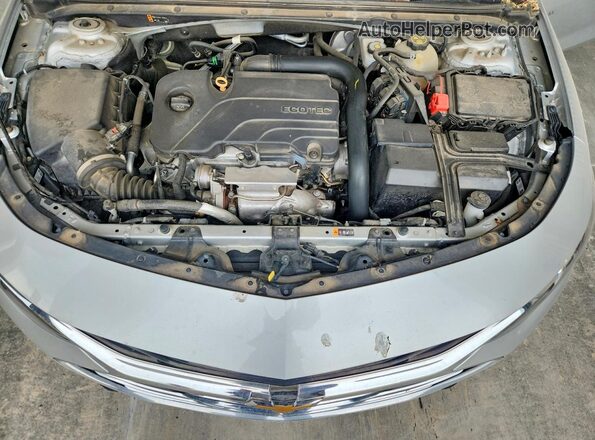 1G1ZD5ST3MF007357 2021 CHEVROLET MALIBU Silver უკანა სალონის ხედი