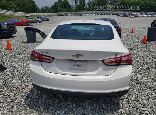1G1ZD5ST3MF061676 2021 CHEVROLET MALIBU Белый Вид сзади