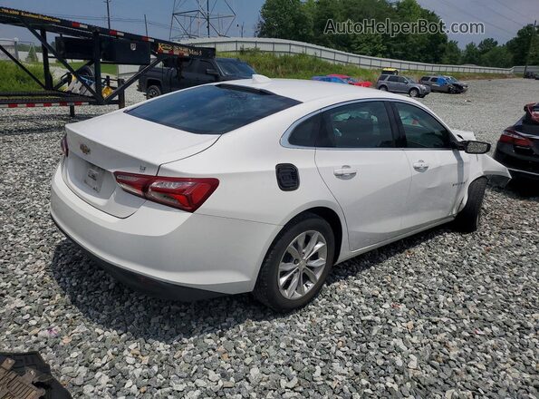 1G1ZD5ST3MF061676 2021 CHEVROLET MALIBU Белый Задняя правая четверть
