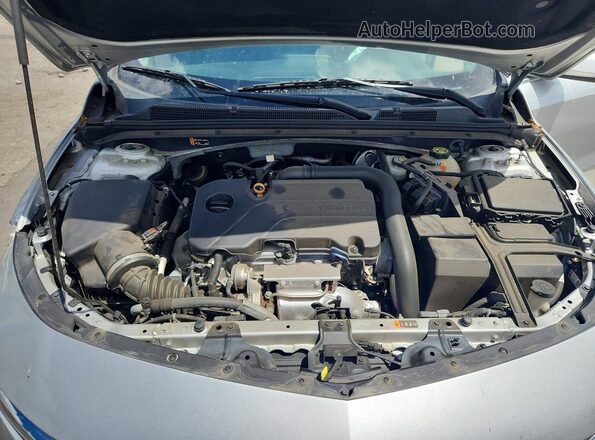 1G1ZD5ST3MF068918 2021 CHEVROLET MALIBU Серый Вид задней части салона