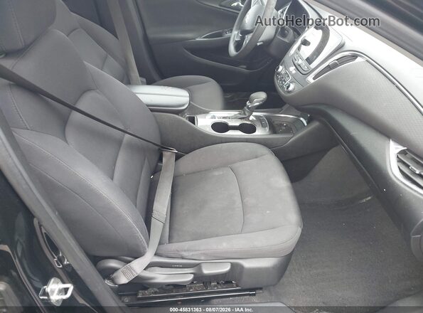 1G1ZD5ST3MF074718 2021 CHEVROLET MALIBU Черный Вид салона спереди