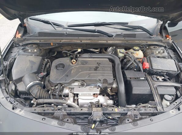 1G1ZD5ST3MF074718 2021 CHEVROLET MALIBU Черный Вид сзади