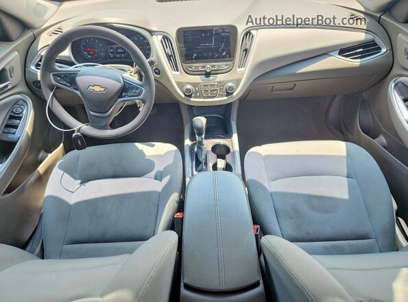 1G1ZD5ST3NF109596 2022 CHEVROLET MALIBU White Widok deski rozdzielczej