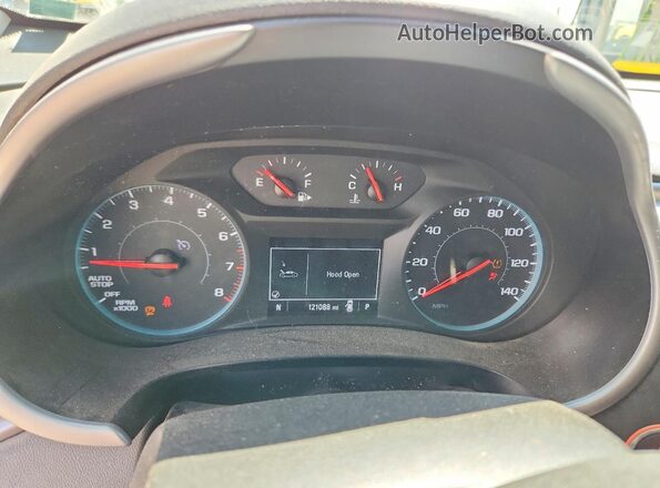 1G1ZD5ST3NF112014 2022 CHEVROLET MALIBU White Widok zestawu wskaźników