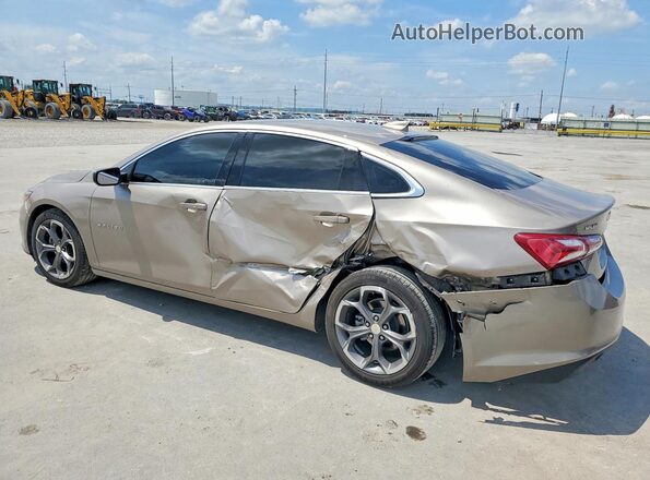 1G1ZD5ST3NF122851 2022 CHEVROLET MALIBU Желто-коричневый Задняя левая четверть