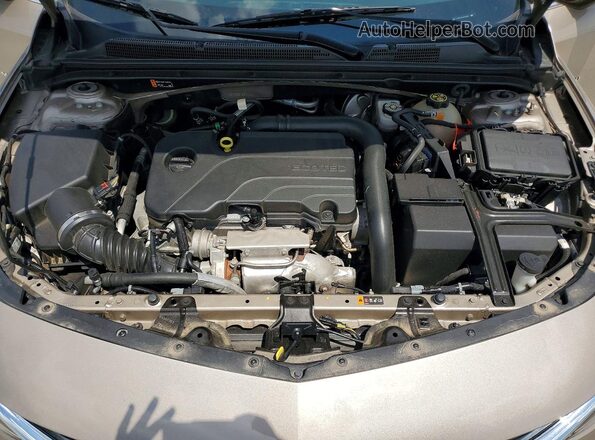 1G1ZD5ST3NF122851 2022 CHEVROLET MALIBU Желто-коричневый Вид задней части салона