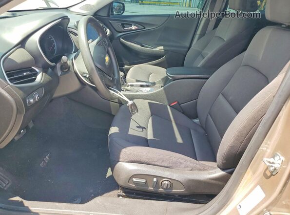 1G1ZD5ST3NF122851 2022 CHEVROLET MALIBU Желто-коричневый Вид салона спереди