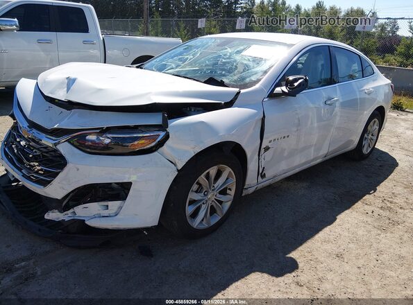 1G1ZD5ST3NF136362 2022 CHEVROLET MALIBU Белый Передняя левая четверть